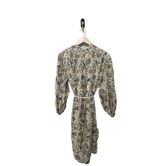Ulla Johnson Agadir‎ Floral Batiste Belted Coverup Midi Dress Size Small - Picture 7 of 7